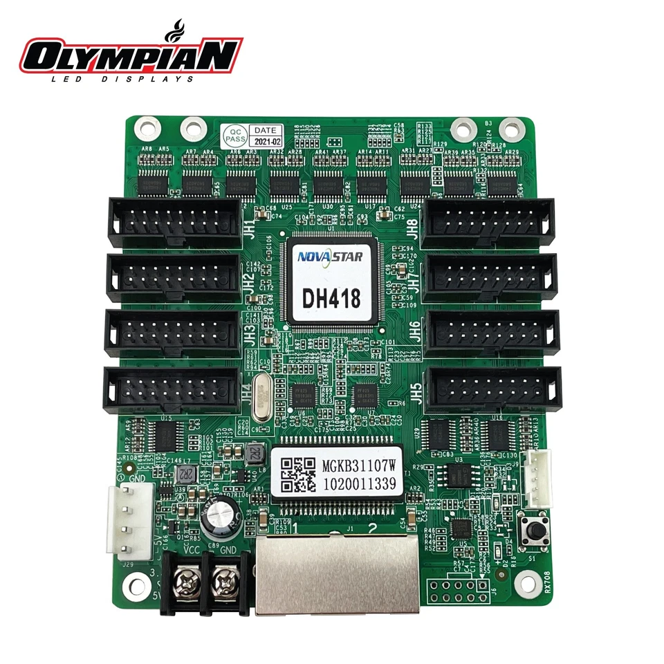 Novastar DH418 LED Receiving Card (8 HUB75E Output)