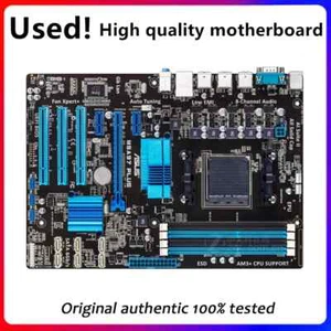 ASUS M5A97 PLUS Motherboard Socket AM3+ DDR3 32GB For AMD 970 FX  USED - Picture 1 of 8