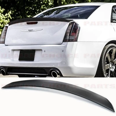Alerón estilo fábrica negro mate para Chrysler 300 2011 2012 2013-2021 2022 2023 Foto 1 de 4