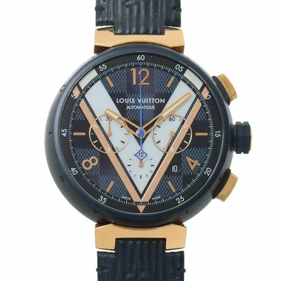 Orologio da uomo cronografo automatico Louis Vuitton Tambour QA090 90250217 - Immagine 1 di 4