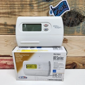 WHITE ROGERS 1F85-277 80 SERIES Multi Stage Heat Pump Universal THERMOSTAT - Picture 1 of 7