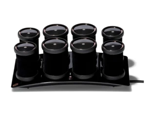 T3 Volumizing Hot Rollers LUXE Set – 8 Rollers (4 XL, 4 L) w/ Clips & Case- USED - Picture 1 of 7