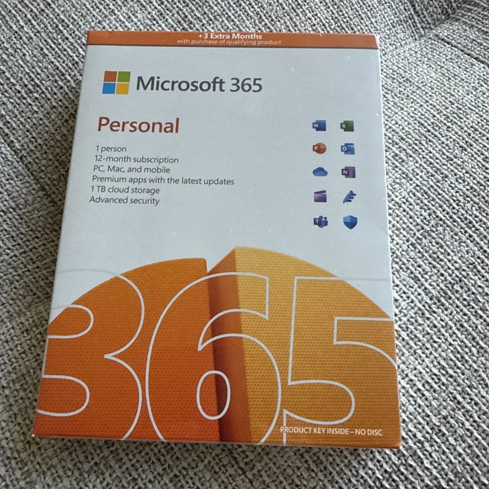 Microsoft 365 Personal Subscription 1 Person 1 Year QQ201904