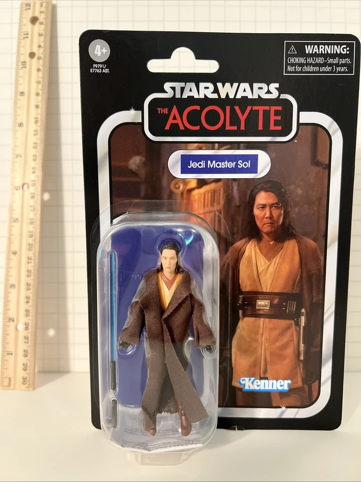 Figura de Acción Star Wars Vintage Collection Jedi Master Sol 3.75" 2024 Nueva VC329 Foto 1 de 3