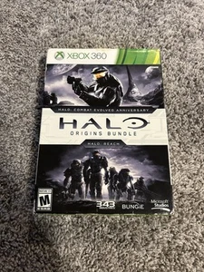 Halo Origins Bundle Xbox 360 Anniversary Edition Combat Evolved and Reach - Picture 1 of 15
