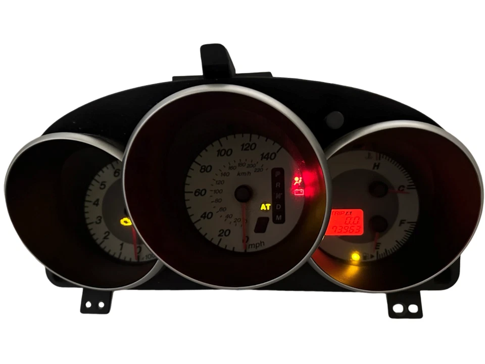 Cuadro de instrumentos velocímetro medidor de panel 07 08 09 Mazda 3 73.963 millas Foto 1 de 4