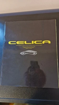 Toyota Celica Rare Japanese Eddie Murphy Launch Brochure - Image 1 of 4