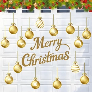 38 PCS Xmas Ball Christmas Garage Door Decorations Magnets Xmas Ball Garage D... - Picture 1 of 7