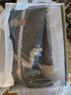 Steve Madden Baddie Botas de Piel Sintética Marrón Talla 7 Nuevas Botas NWB Foto 1 de 4