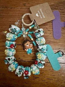 Bracelet téléphone perles bébé Pop Mart Cry fait main perles épaisses - Photo 1 sur 2