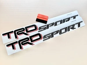 2 x Sport Stickers Compatible w/ TRD Four Wheel Drive 4x4 Decals 21 x 2.5 in - Picture 1 of 13