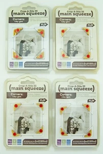 We R Memory Keepers III Main Squeeze Ruby Red Gem Corners Lot of 4 Sets - Picture 1 of 1