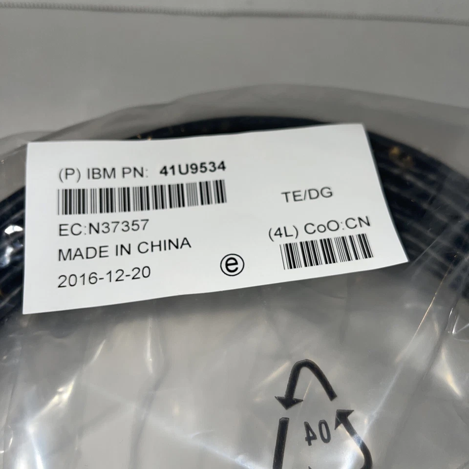 Cable de red IBM HMC 50 pies RJ-45 cable PN: 41U9534 lote de 6 Foto 1 de 4