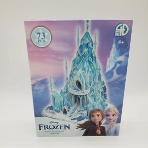 New Disney Frozen Ice Palace Castle 73 Piece 3D Puzzle - Picture 1 of 9