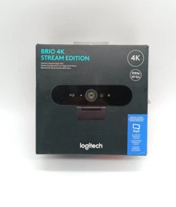 Logitech BRIO 4K Stream Edition Webcam - Schwarz BESCHREIBUNG LESEN - Bild 1 von 5