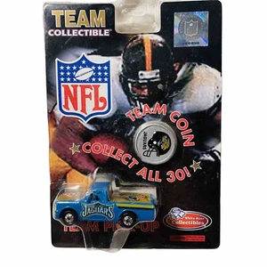 Jacksonville Jaguars White Rose Collectibles Pick Up Truck with Team Coin - Picture 1 of 5