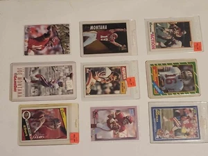 Joe Montana - 9 Card Lot - Vintage Cards-FREE SHIP! - Picture 1 of 6