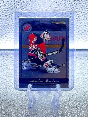 MARTIN BRODEUR 1999 Topps Premier Plus #66 FOIL PARALLEL /250 DEVILS GOAT & HOF - Image 1 of 2