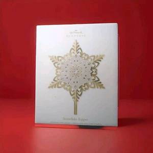 VINTAGE! Hallmark Keepstake Snowflake Topper 2012 NEW! dec24 - Picture 1 of 13