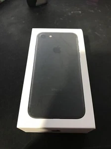 Apple iPhone 7 Black 32GB Original 2018 EMPTY BOX Only (Used Cond.) (No Phone) - Zdjęcie 1 z 3