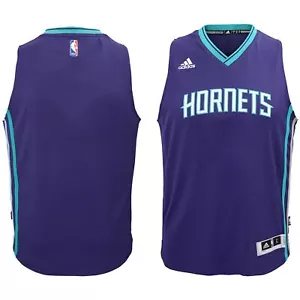 [H82306] Mens Adidas Charlotte Hornets Swingman Jersey - Picture 1 of 1