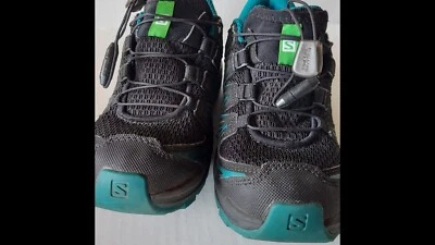 Salomon XA Pro 3D [406388] negro/azul/lima unisex niños talla 1 Foto 1 de 4