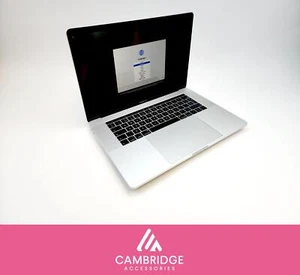 MacBook Pro 15" 2018 512GB SSD 2.9GHz i9 16GB RAM Pro 560X A1990 Silver Grade C - Picture 1 of 12