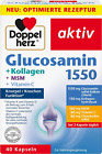  Doppelherz Glucosamin 1550 + Kollagen + MSM + Hyaluron 100 Kapseln 