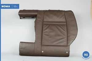 07-13 BMW X5 E70 Rear Left Side Seat Top Upper Cushion Upholstery Brown OEM - Picture 1 of 10