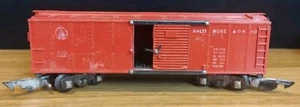 American Flyer S Baltimore & Ohio B&O 633 Red Single Door Boxcar - Picture 1 of 2