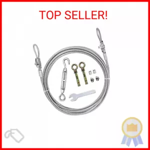 MHY 16Ft Heavy Clotheslines,Outdoors 304 Stainless Steel Clothes Line,Heavy Duty - Picture 1 of 2