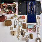 Job Lot of Vintage & Antiques Collectables Curios Jewellery Bundle