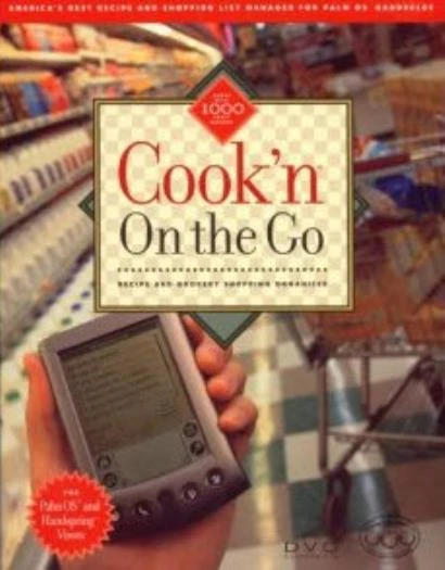 Cook'n On The Go PALM OS food meal cooking recipe & grocery organizer cook list - Image 1 of 1