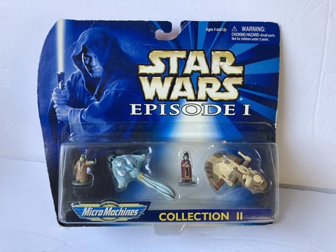 Galoob Toys Star Wars Episode I Micro Machines Collection II New w/Card Damage Cover