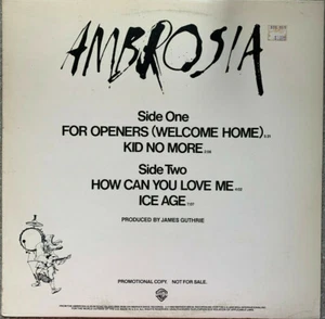 Ambrosia 4 Track Promo Vinyl Record NM Sleeve NM - Imagen 1 de 1