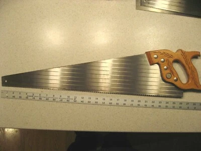 Vintage Craftsman Professional Hollow Ground Coarse Crosscut Saw No 9 - 3617 8pt - Image 1 of 4