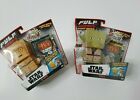 Star Wars Yoda and C-3PO Bots Far Out Toys Pulp Heroes Snap Bots Collectible New