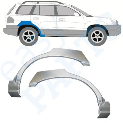 HYUNDAI SANTA FE 2001-2006 REAR WHEEL ARCH REPAIR PANEL / PAIR - Image 1 of 4