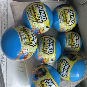 Lot of Seven NFL Jumbo Squeezy 5" Slo Foam Series 2 Figures Sealed Blind Globes - Picture 1 of 6