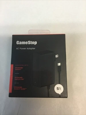 GameStop AC power adapter 5ft Nintendo Switch Lite OLED NEW - Image 1 of 4