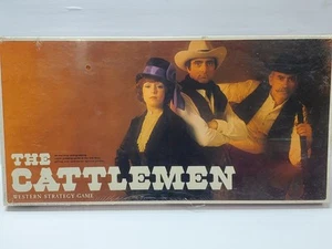 THE CATTLEMEN Western Strategy Board Vintage 1977 Sealed By S And R Games - Picture 1 of 9