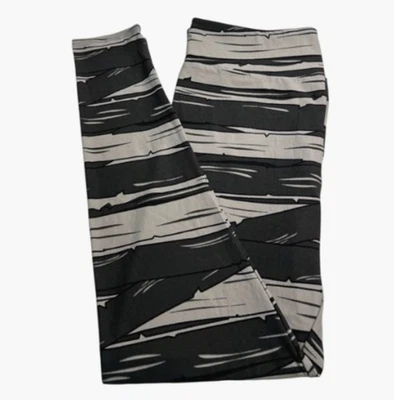 Леггинсы LuLaRoe TC высокие изогнутые СЕРЫЕ для Хэллоуина МУМИЯ с ПОВЯЗКОЙ костюм - Изображение 1 из 4