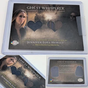 Ghost Whisperer Jennifer Love Hewitt TV Prop Swatch Card Seasons 3 & 4 2010 CBS - Foto 1 di 7
