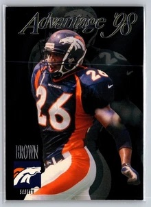 Collector's Edge Advantage #184 1998 Eric Brown plateado - Imagen 1 de 2