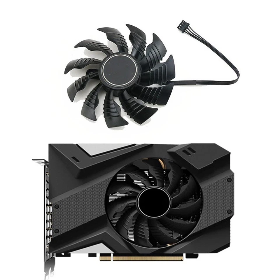 Ventilador de refrigeração para placa de vídeo Gigabyte RTX 2070 2060 MINI ITX OC 6G GTX1660 88mm - Imagem 1 de 4