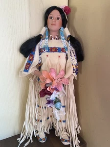 Native American Doll "Morning Song" Cheyenne Bride (B8403) Artist:J. Belle ~43cm - Picture 1 of 17