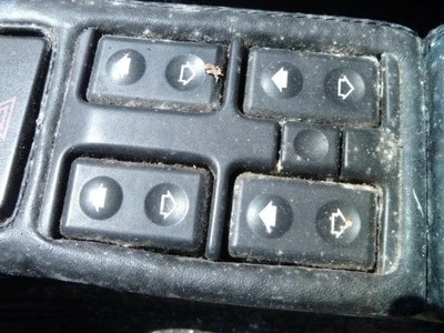 91 BMW 750IL E32 E34 525i ELECTRIC DOOR SWITCH MASTER WINDOW CONTROL 290359 - Image 1 of 4