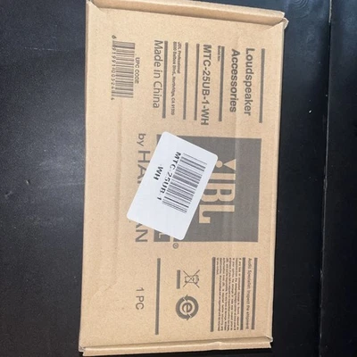 Soporte de montaje blanco para altavoz JBL By Harman MTC-28UB-1-WH Foto 1 de 4