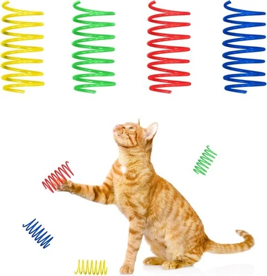 SPOT Colorful Cat Spring Toys – 2" Bouncy Coils for Indoor Cats 2 inch, Multi  - Image 1 of 4