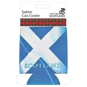 Scotland Saltire Flag Can Cooler - Picture 1 of 2